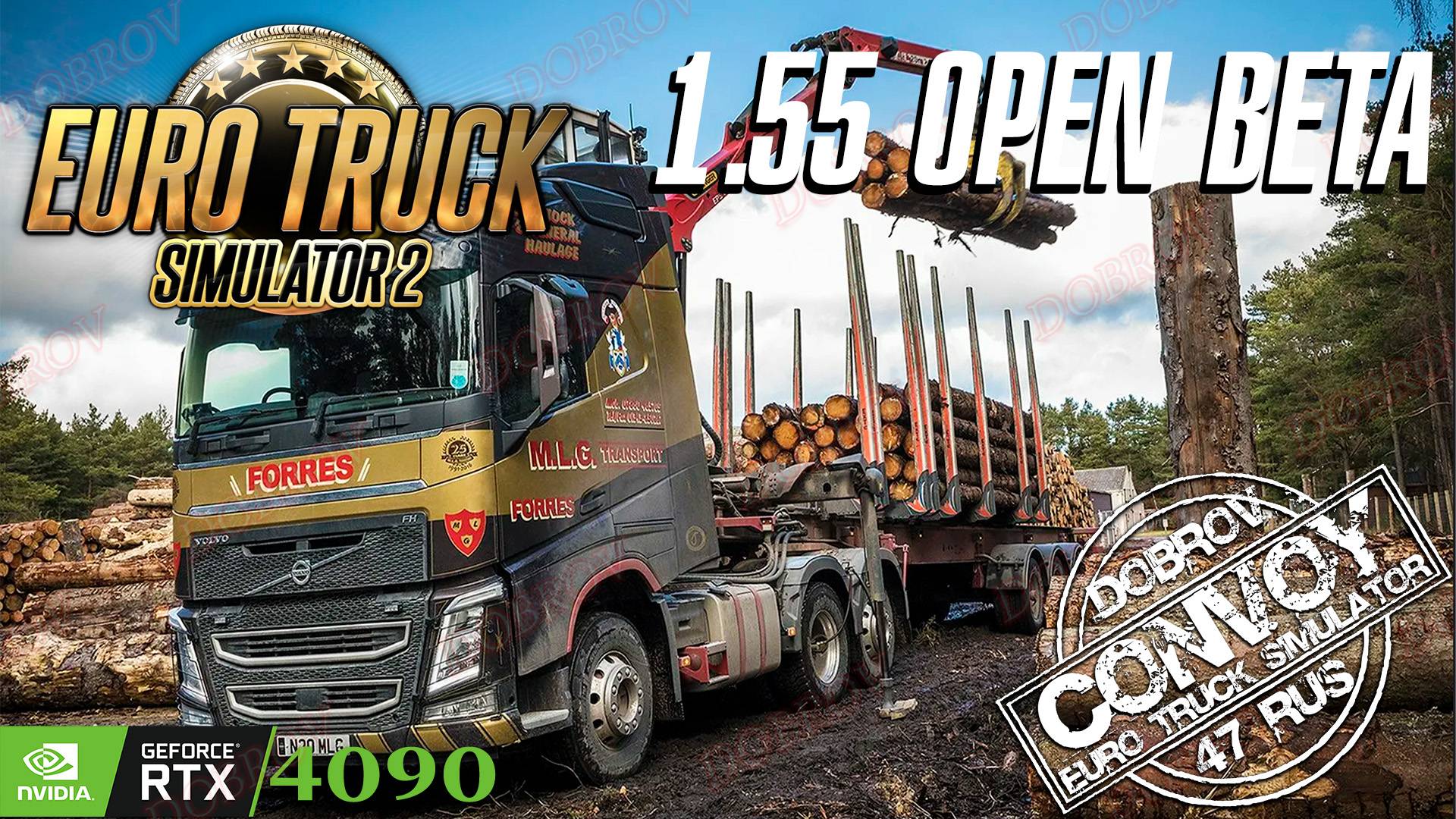 ✅Мод России не катаем Euro Truck Simulator 2 OPEN BETA 1.55