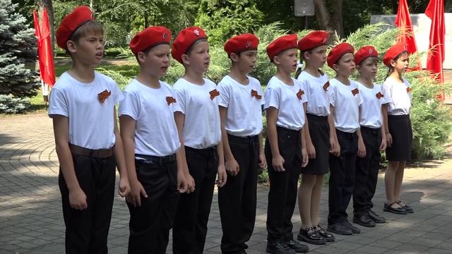 Северский район передал «Эстафету памяти»