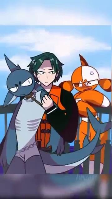 Sailor Man (Animation Meme) Ginger Saves Agnar Again - Agnarshark - Gingerclownfish.