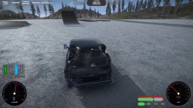 Car Physics Simulator УШАТЫВАЕМ НИВУ В ХЛАМ #2