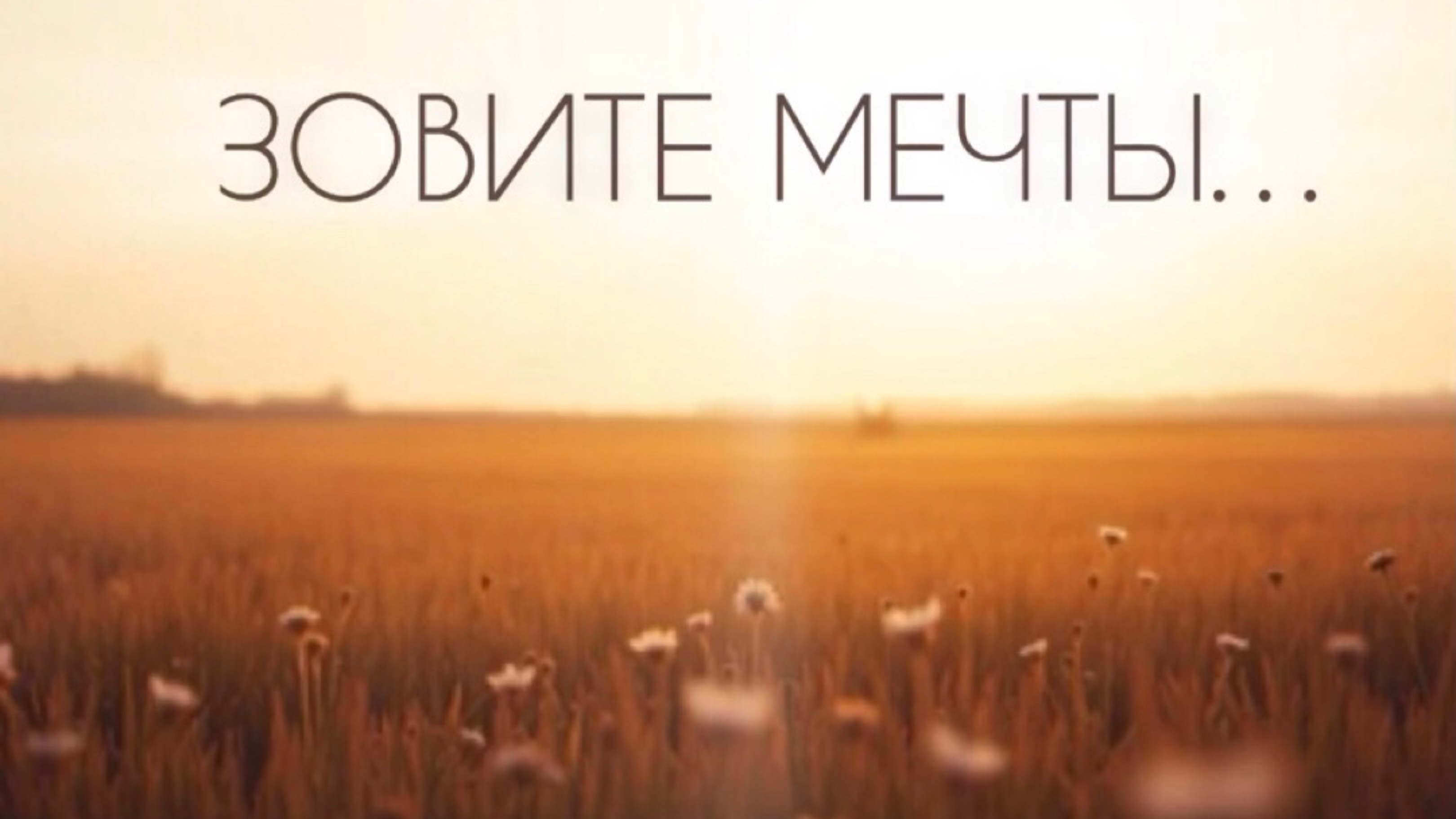 ЗОВИТЕ МЕЧТЫ…