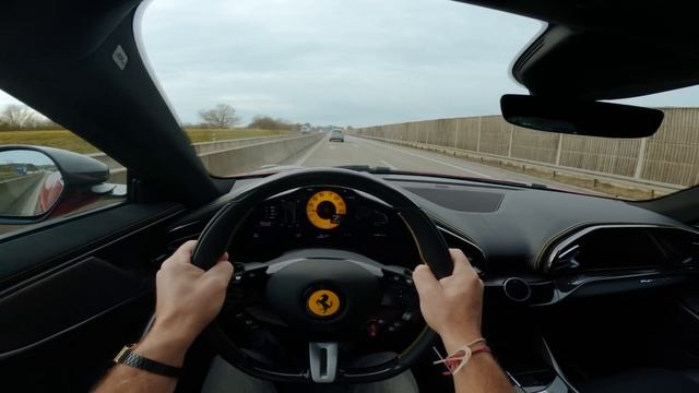 Ferrari Purosangue 2025 [6.5 л. 725 л.с.] POV TEST DRIVE