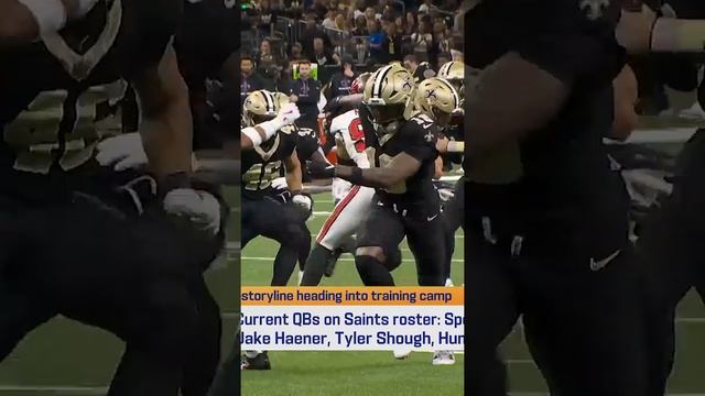 What's going on in the Saints QB room?