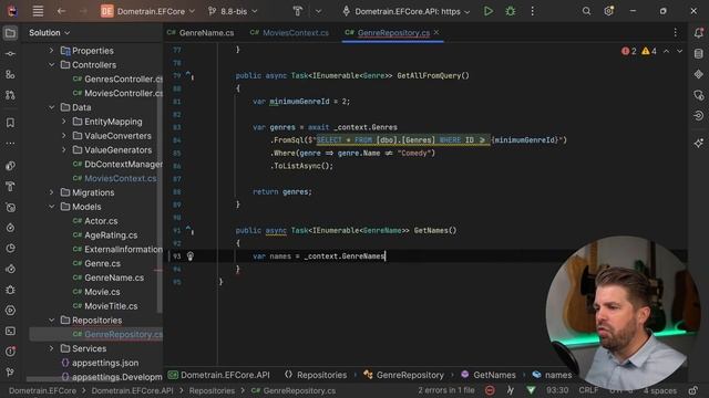 60. Using keyless entities to query your database