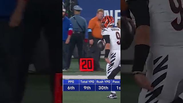 discussing Joe Burrow's statement on not playing 'well enough'