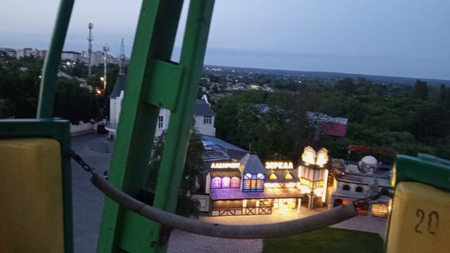 Вид на #Тамбов с колеса обозрения 🎡