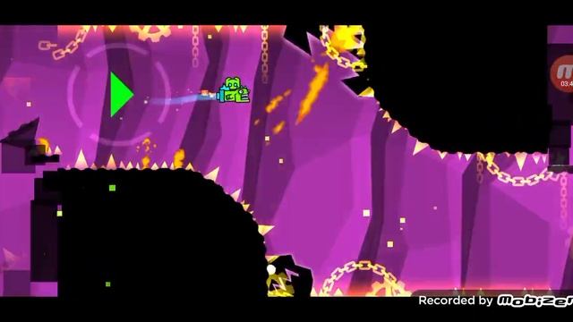 Играю в Geometry Dash Meltdown