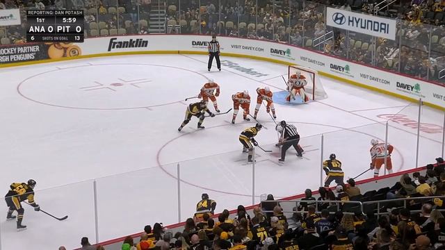 Питтсбург Пингвинз - Анахайм Дакс НХЛ Регулярный сезо?