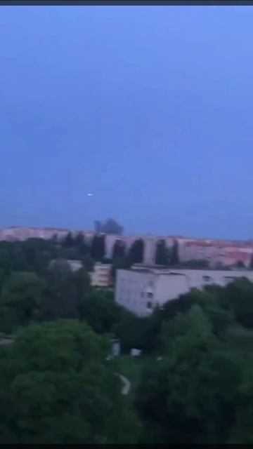 Панорама прилета прилета ракет Х-101 по объекту в Луцке.  Военный Осведомитель...