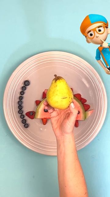 🍉 Как приготовить АРБУЗ с ДИНОЗАВРОМ🍌! Легкие летние перекусы!  - Блиппи - Обучающее видео