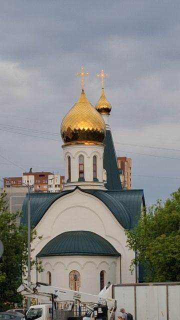 Хмурое утро столицы...