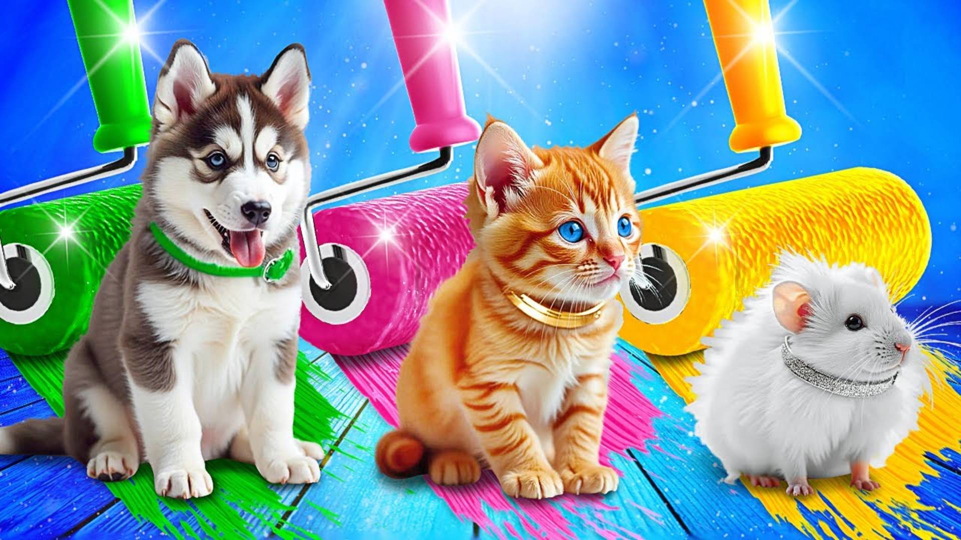🐾 Секретные комнаты для животных! Бедные против богатых против гигантских богатых преображение 🏠✨
