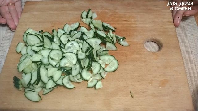 Салат с редиской за считанные минуты!