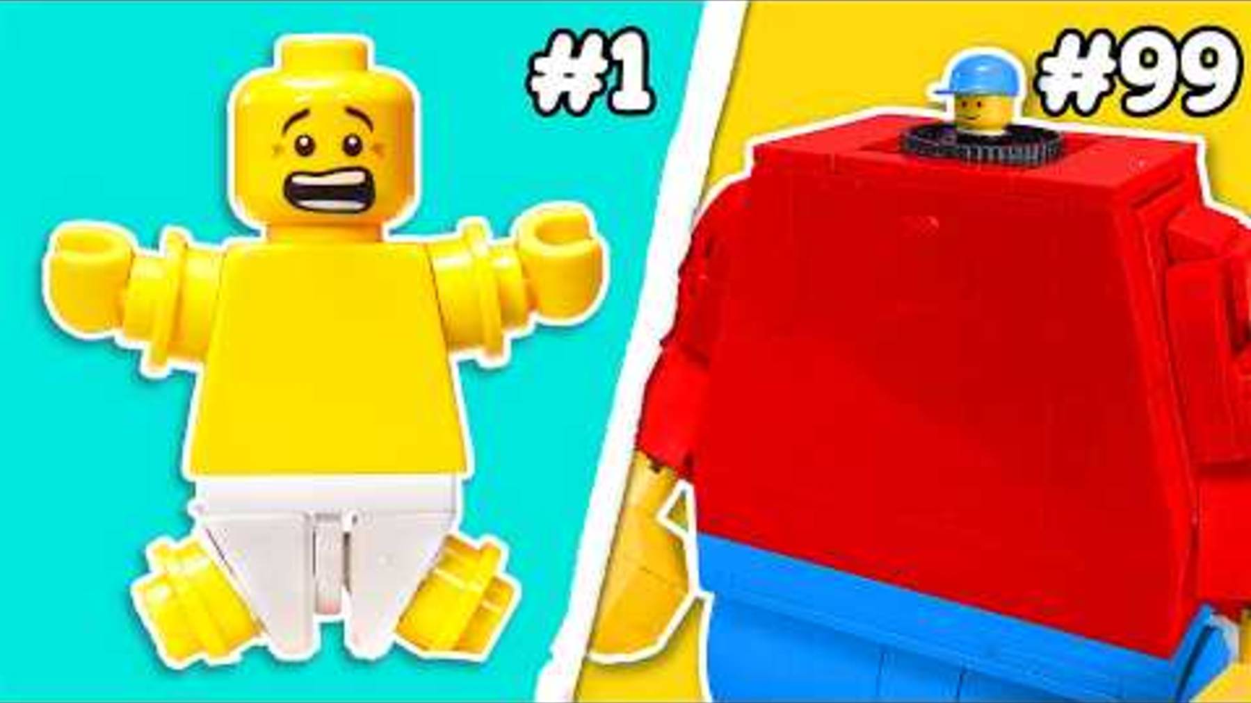 100 ПРОКЛЯТЫХ способов использования минифигурки LEGO