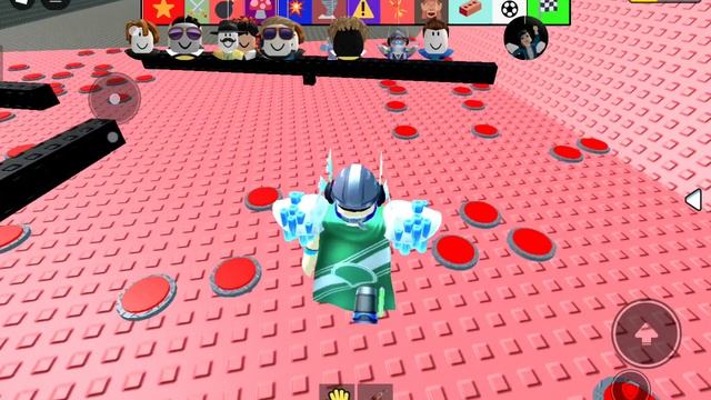 Прохожу минное поле в ROBLOX