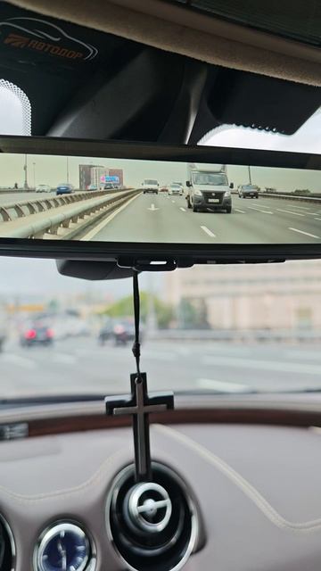 Зеркало заднего вида с камерой, от Land Rover Defender, в Jaguar XJ 351.