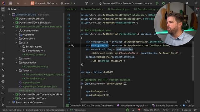50. Multi-tenant with separate databases