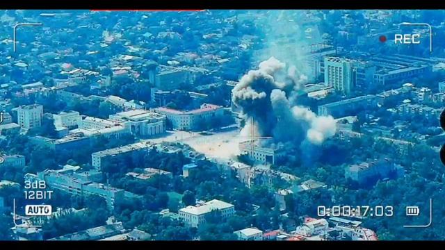 Вдогонку первому ВКС РФ нанесли повторный удар ФАБ-1500 по военной администрации г. Херсон