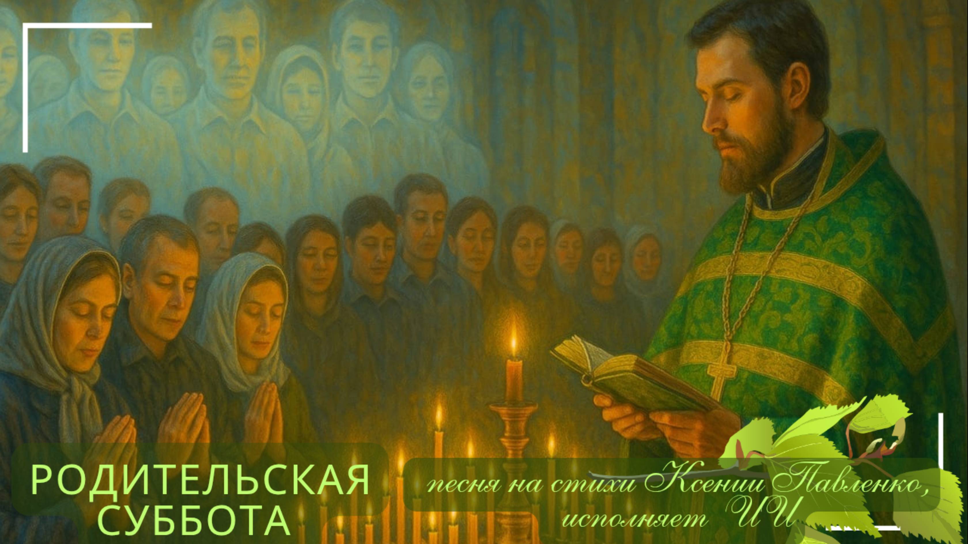 "Родительская  суббота " песня  на стихи Ксении Павленко