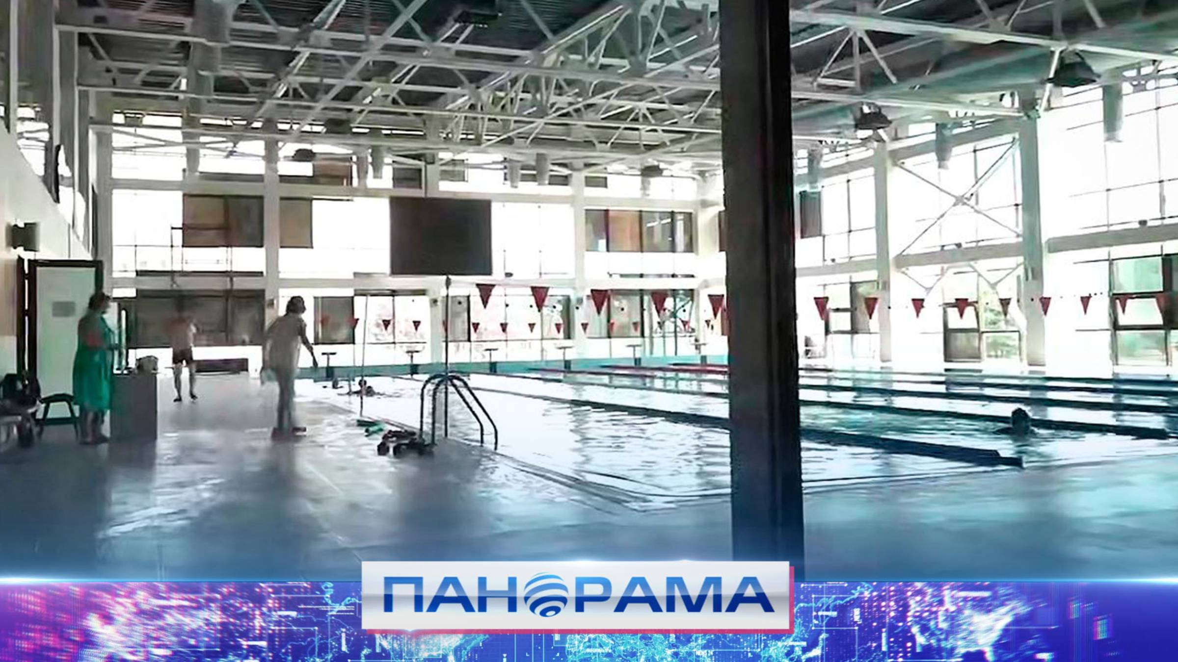 «Петровский» принимает пловцов! Восстановительные работы обсудили Глава ДНР и глава Минстроя России