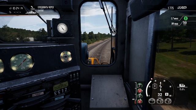 "Рука помощи" по Америке в Train Sim World 2®  #tsw2