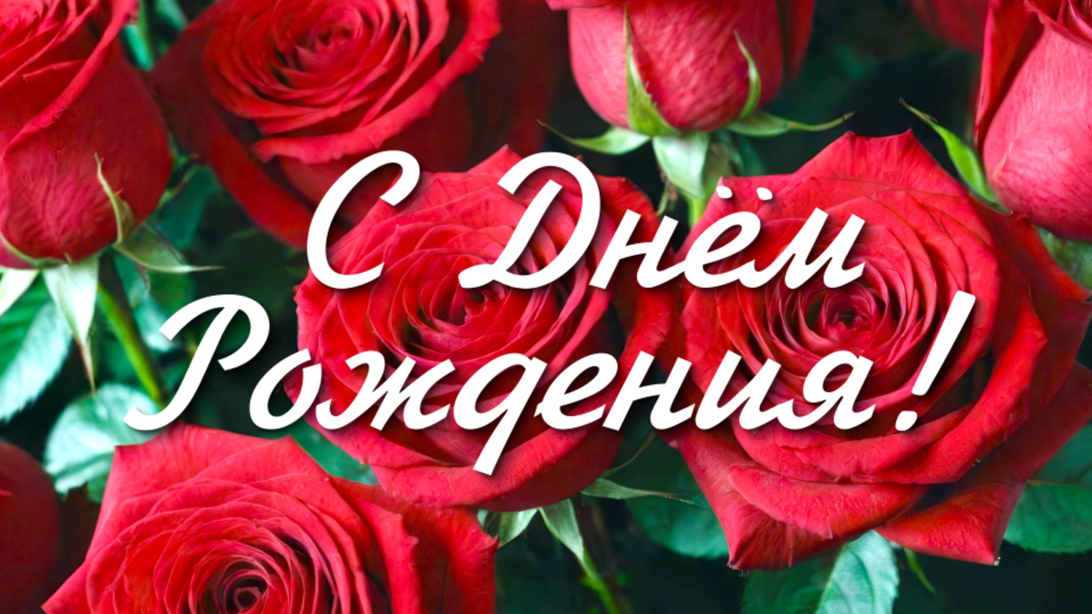 Красивейшее поздравление с днём рождения!