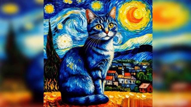 Если бы великие художники были помешаны на котиках...
