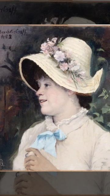Мария Константиновна Башкирцева. Парижанка (Ирма). 1882 г.