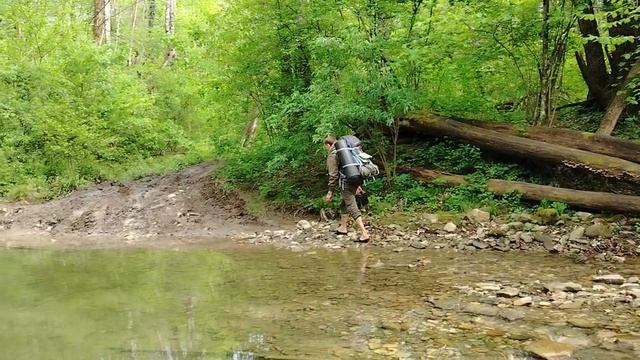 Водопад на ручье Быстрый. Планческая щель.