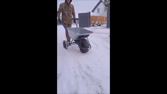 Мототачка Extra Power в дії