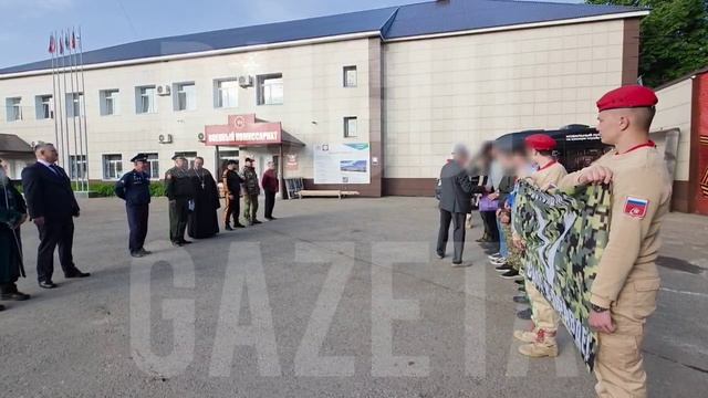 Из Бугульмы в Африканский корпус уехали шесть человек