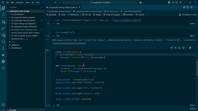 9 -Your First Chatbot with LangGraph and Ollama Part 3