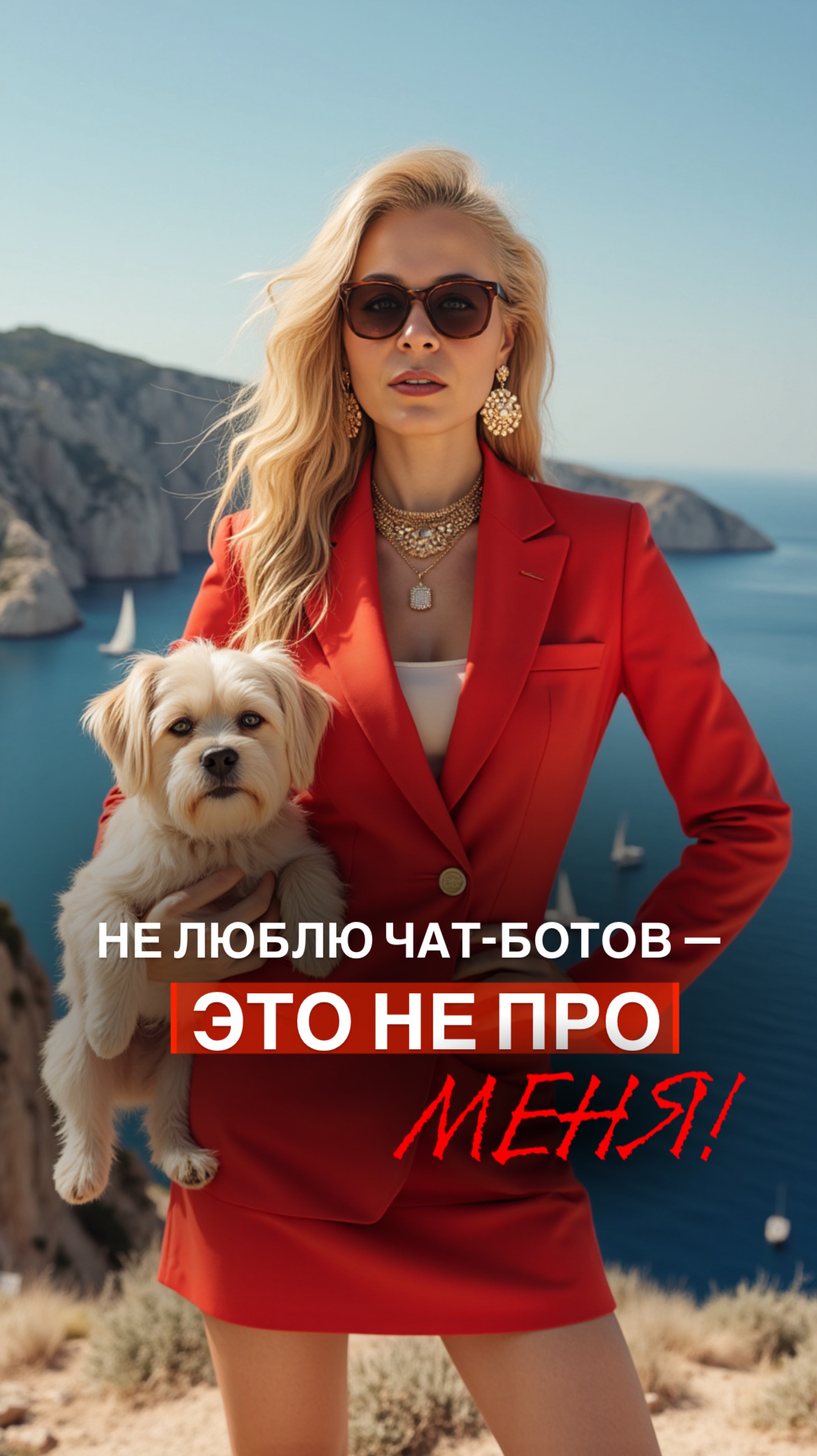 НЕ ЛЮБЛЮ ЧАТ-БОТОВ — ЭТО НЕ ПРО МЕНЯ!