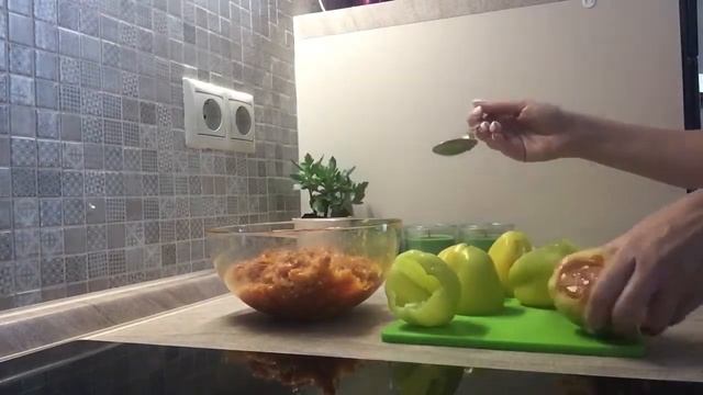 Фаршированные перцы|Сочные,вкусные|