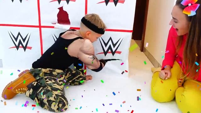 Влад Никита (Vlad Nikita) - Влад хочет быть сильным, как суперзвезда WWE