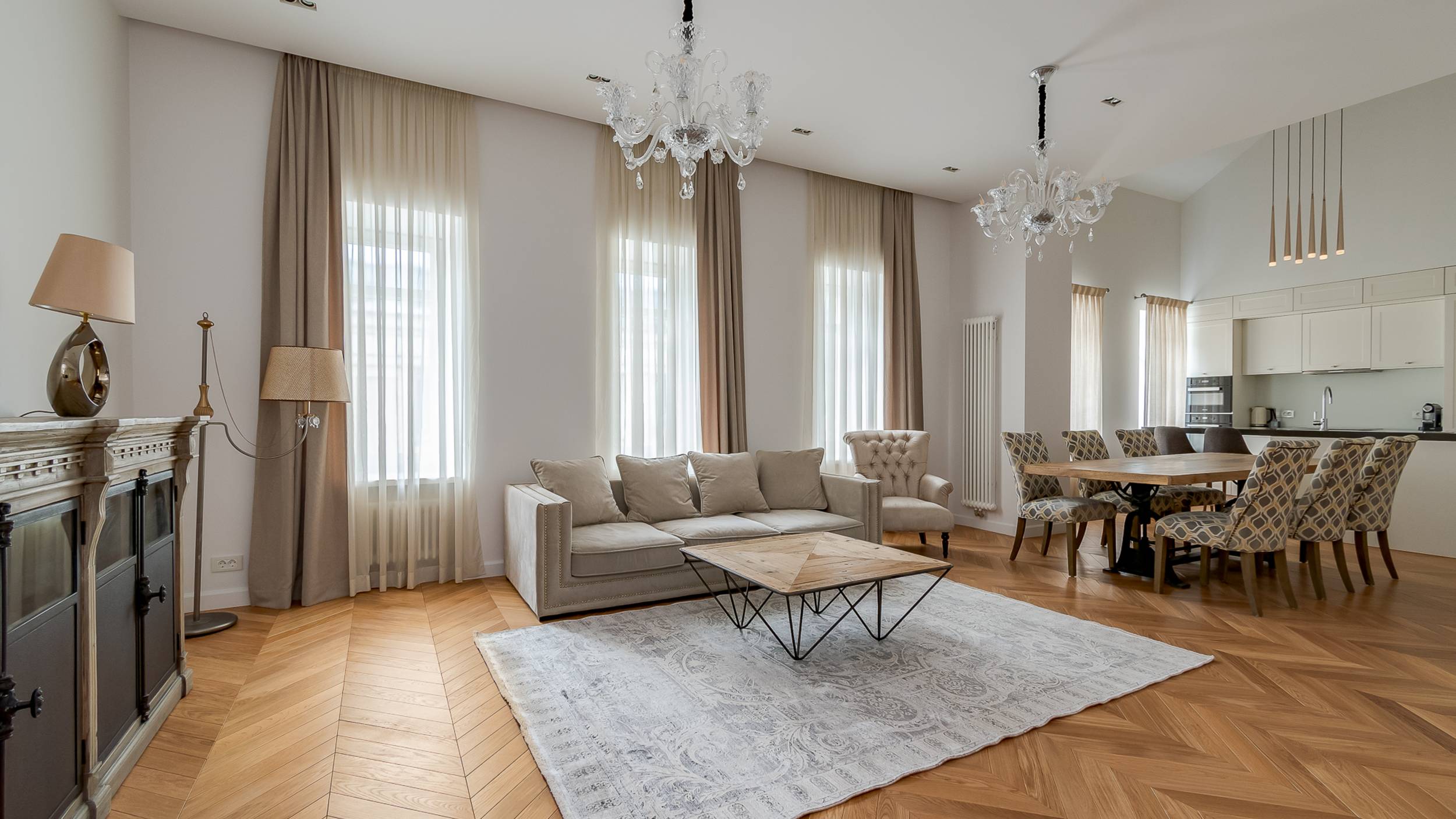 Великолепные апартаменты в аренду (ID 34952)