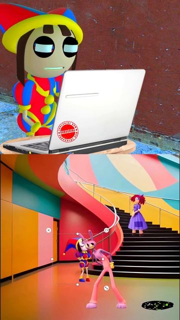 82laTeT-2uw - The Amazing Digital Circus. #animation #theamazingdigitalcircus #animal #jax #pomni