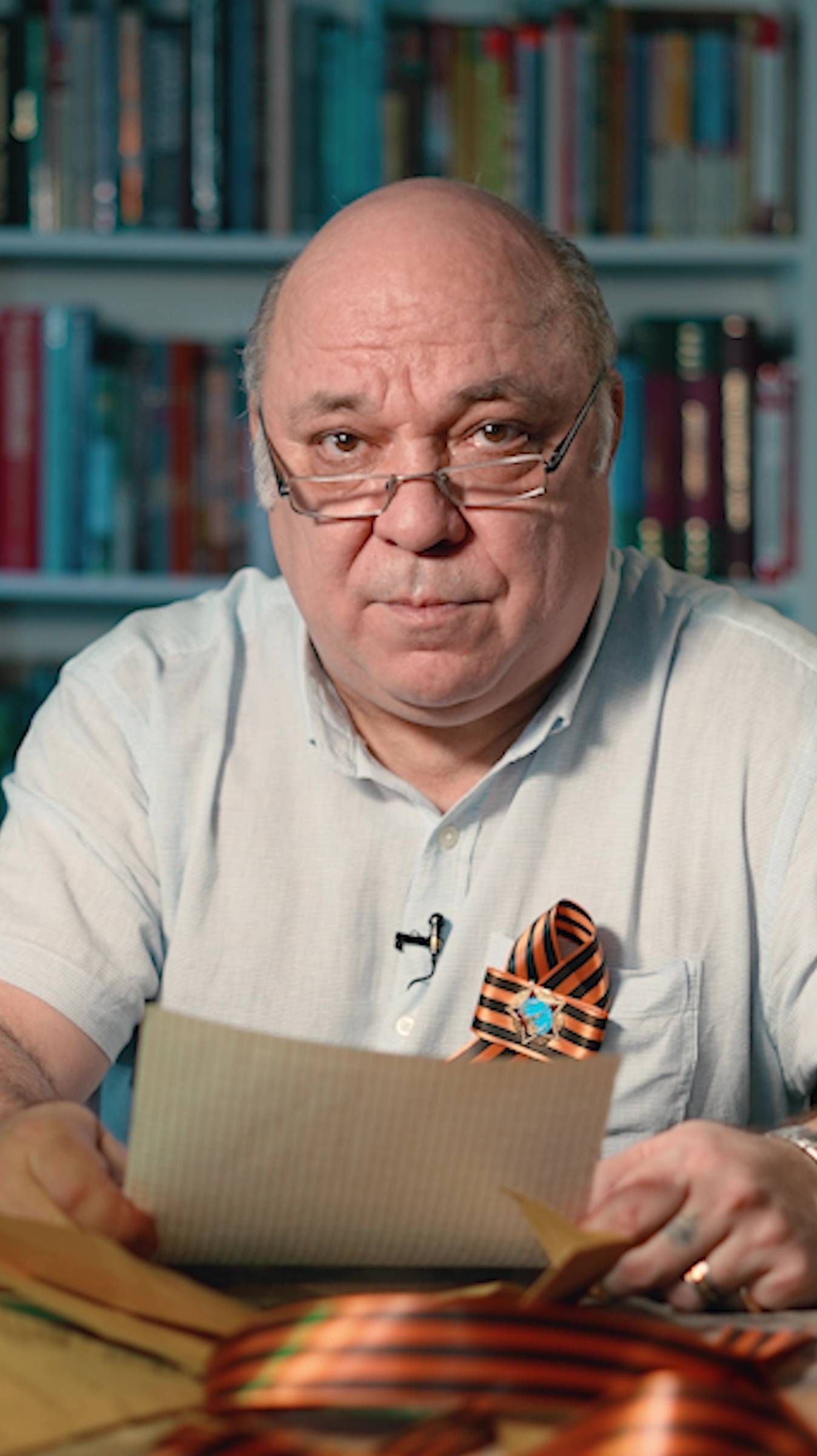 ПОМНИМ. ЧИТАЕМ. ЧТИМ / Эпизод 22. Фронтовое письмо Степана Потапова читает Валерий Усатенко