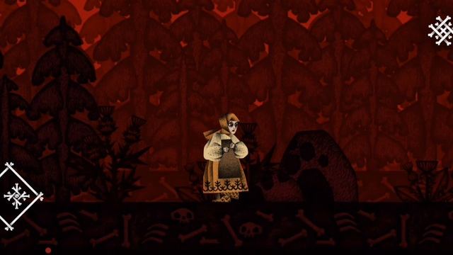 "Василиса и Баба Яга". Часть 5.Лес дрямучий да срашнючий (+Первая ночь у Яги) 🌲🌳🟥🧹