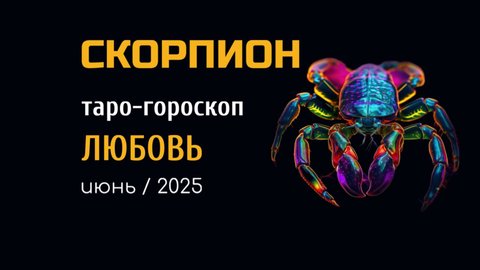 СКОРПИОН | ТАРО-ГОРОСКОП на ЛЮБОВЬ| июнь, 2025 | таро-расклад | ТАРОВЕДЕНИЕ #таро #скорпион