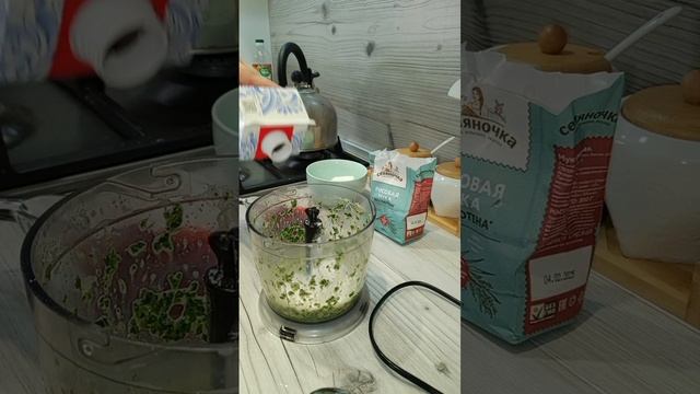 шпинатные блинчики