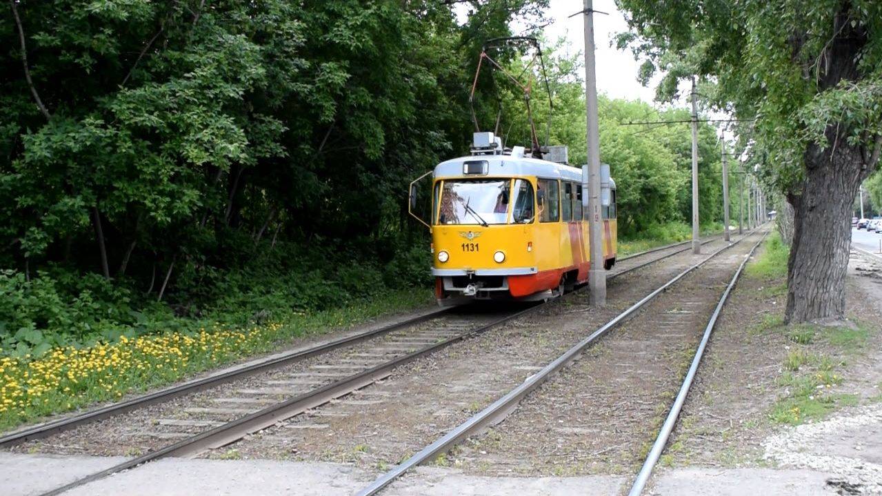 Трамвай Tatra T3SU КВР Барнаул-1131