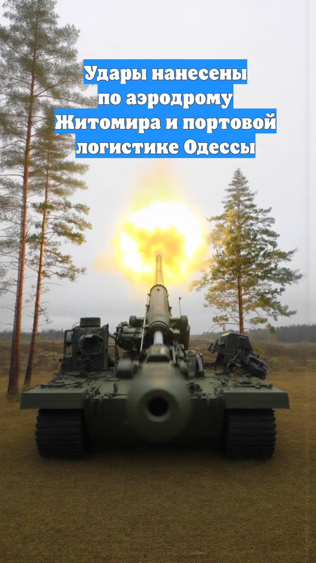 Удары нанесены по аэродрому Житомира и портовой логистике Одессы