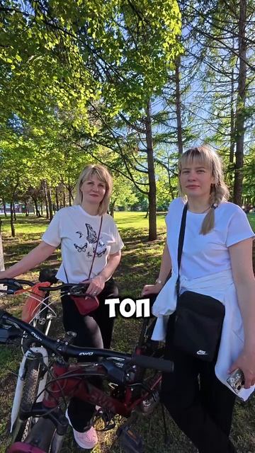 интервью с красивыми велосипедистками в Черниковке #Уфа