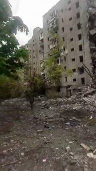 Кадры разрушений в Покровске