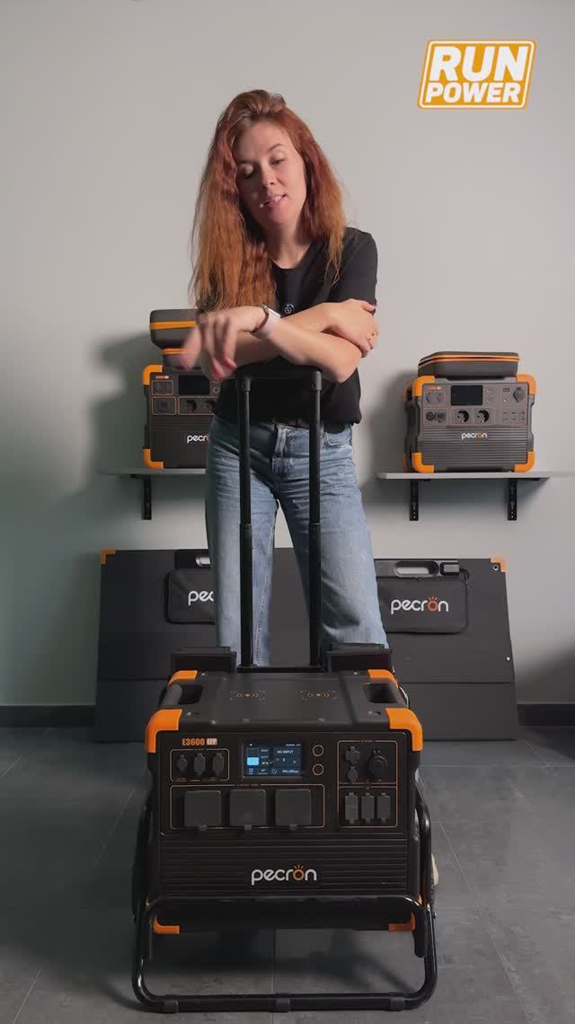 Забудь про генератор — Портативная электростанция Pecron E3600LFP решает всё!