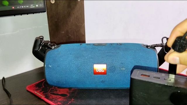 JBL XTREME 1. Замена аккумулятора "НЕ НУЖНА". Заряжаем от Powerb