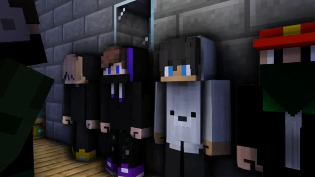 На первый второй расчитайтесь! Анимация Minecraft