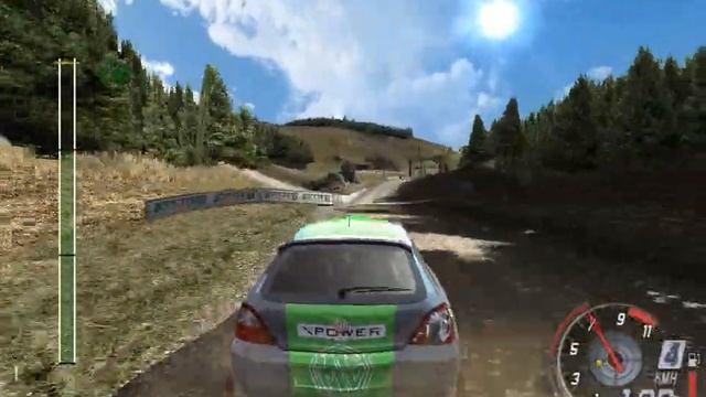 ToCA Race Driver 3 (МТ, сложно): этап 2, MG Team Rally Shield (1 заезд)