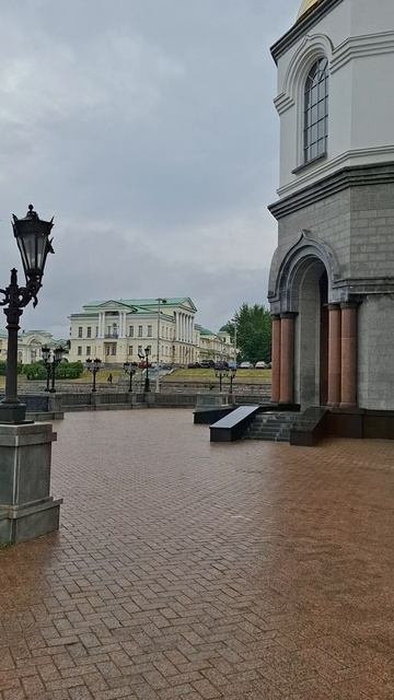 Вид от Храма на Екатерининский квартал #Екатеринбург #харитоновскийособняк